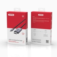 UNITEK ADAPTÉR USB-C - DP 1.2 4K@60HZ, 1.8M, V1409A UNITEK ADAPTÉR USB-C - DP 1.2 4K@60HZ, 1.8M, V1409A