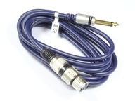 Kábel XLR(f) - JACK 6,3(m) mono MK17 VITALCO 1,0m Kábel XLR(f) - JACK 6,3(m) mono MK17 VITALCO 1,0m