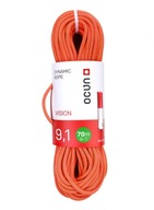 Dynamické lano Ocun - Vision 9,1mm 70m (oranžové)