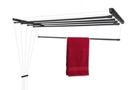 Stropný sušiak oceľový čierny 5 tyčí - 140 cm Stropný sušiak oceľový čierny 5 tyčí - 140 cm