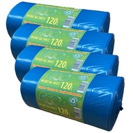MODRÉ TAŠKY TAŠKY 120L VEĽMI PEVNÉ x100 MODRÉ TAŠKY TAŠKY 120L VEĽMI PEVNÉ x100