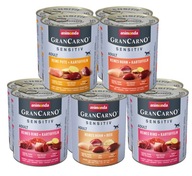 Animonda GranCarno Sensitiv MIX SET 800g x10 Animonda GranCarno Sensitiv MIX SET 800g x10