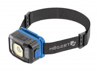 HOGERT LED USB čelovka, 6 COB funkcií, svietidlo HOGERT LED USB čelovka, 6 COB funkcií, svietidlo