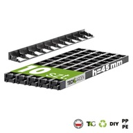 10x okraj záhradného trávnika 45 mm 10x okraj záhradného trávnika 45 mm