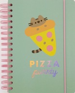KOŁONOTES A5 PUSHEEN PIZZA ČISTÁ CTFBA50001