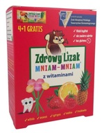 Starpharma Healthy Lollipop Yum Yum s vitamínmi 4+1