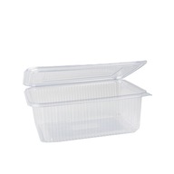 Jednorazové plastové nádoby s vrchnákom, 1000 ml, priehľadné, 50 ks. Jednorazové plastové nádoby s vrchnákom, 1000 ml, priehľadné, 50 ks.