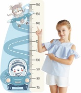 Nálepky na stenu s tabuľkou výšky pre deti MW11 Nálepky na stenu s tabuľkou výšky pre deti MW11