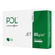 POLJET KOPÍROVACÍ PAPIER A4 triedy A 80g POL JET 500 listov POLJET KOPÍROVACÍ PAPIER A4 triedy A 80g POL JET 500 listov