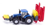 Traktor SIKU 1799 New Holland s postrekovačom W-wa