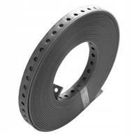 Perforovaná, pevná, potiahnutá, splietaná montážna páska, 19 mm, 10 m Perforovaná, pevná, potiahnutá, splietaná montážna páska, 19 mm, 10 m