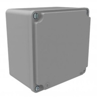 Hliníkový box 130 mm x 130 mm x 90 mm IP67 F1.0247 Hliníkový box 130 mm x 130 mm x 90 mm IP67 F1.0247