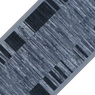 Bežec Gummed Adagio Grey Stripes, šírka 120 cm