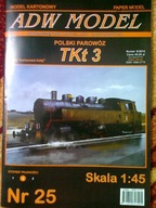 Parná lokomotíva TKt-3 KADW025 Parná lokomotíva TKt-3 KADW025