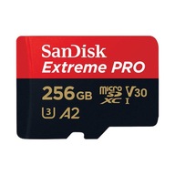 SANDISK EXTREME PRO microSDXC pamäťová karta 256GB 200/140 MB/s