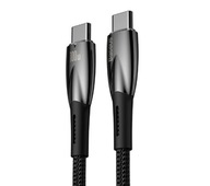 Kábel Baseus USB-C - USB-C Glimmer 100W 1m Čierny