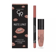 ZLATÁ RUŽA MATNÁ LIPKIT TEPLÝ AKTY SET ZLATÁ RUŽA MATNÁ LIPKIT TEPLÝ AKTY SET