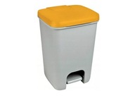 CURVER ESSENTIALS ODPADOVÝ KOŠ 20L /ŠEDÝ/ ŽLTÉ CURVER ESSENTIALS ODPADOVÝ KOŠ 20L /ŠEDÝ/ ŽLTÉ