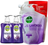 DETTOL LEVANDUĽA tekuté mydlo 2x250ml + ZAPAS 500ml DETTOL LEVANDUĽA tekuté mydlo 2x250ml + ZAPAS 500ml