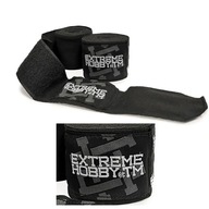 Bandáže Boxerské omotávky Extreme Hobby Block Black, 4,5 m Bandáže Boxerské omotávky Extreme Hobby Block Black, 4,5 m