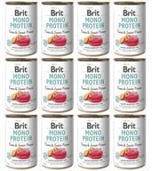 BRIT MONO PROTEIN TUNIAK & SLADKÉ ZEMIAKY 12x400g BRIT MONO PROTEIN TUNIAK & SLADKÉ ZEMIAKY 12x400g