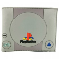 Peňaženka pre hernú konzolu Playstation v šedej farbe