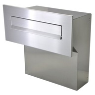 PRECHÁDZAJÚCA LISTINOVÁ SCHRÁNKA NA NASTAVENIE STENY 19-26 cm INOX OCEL +3 KĽÚČE PRECHÁDZAJÚCA LISTINOVÁ SCHRÁNKA NA NASTAVENIE STENY 19-26 cm INOX OCEL +3 KĽÚČE