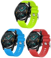 3x remienok pre HUAWEI WATCH GT 2 3 4 GT2 PRO GT3 GT4 PRO GT2e 46MM 48MM FARBY 3x remienok pre HUAWEI WATCH GT 2 3 4 GT2 PRO GT3 GT4 PRO GT2e 46MM 48MM FARBY