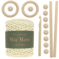 Eco Darček makrama set 5 mm + príslušenstvo + box Eco Darček makrama set 5 mm + príslušenstvo + box
