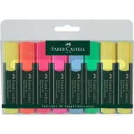 Zvýrazňovače FABER CASTELL Zvýrazňovač 8 farieb Zvýrazňovače FABER CASTELL Zvýrazňovač 8 farieb