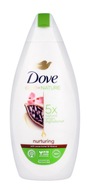 Dove Care By Nature Výživný sprchový gél s kakaovým maslom Hibiscus 400 ml