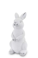 Figúrka veľkonočného bieleho králika o156e zajačika