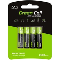 GREEN CELL 4X BATÉRIE AA R6 2600mAh GREEN CELL 4X BATÉRIE AA R6 2600mAh