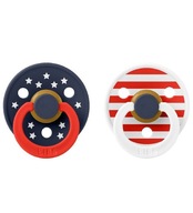 BIBS retro cumlík 0+ RUBBER 2 bal LIMITED 0-6M BIBS retro cumlík 0+ RUBBER 2 bal LIMITED 0-6M