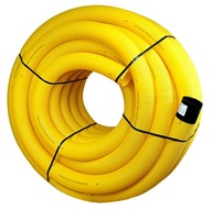 Drenážna hadica PVC hadica fi 100 50m žltá s otvormi