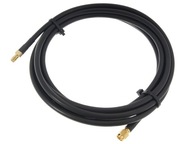 SMA zástrčkový predlžovací kábel 5m pre antény a modemy