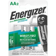 Energizer Extreme AA HR6 2300mAh nabíjateľné batérie (2) Energizer Extreme AA HR6 2300mAh nabíjateľné batérie (2)