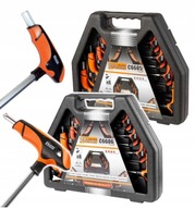 SADA IMBUSOVÝCH/TORXOVÝCH KĽÚČOV TYP T 2-10MM/T15-T50 SADA IMBUSOVÝCH/TORXOVÝCH KĽÚČOV TYP T 2-10MM/T15-T50