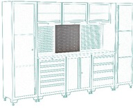 PANEL S OTVORMI NA INŠTALÁCIU NE02002