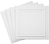 Biele dekoračné stropné obklady 0824 1m2 Biele dekoračné stropné obklady 0824 1m2