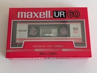 Maxell UR 60 1986 1 kus. Maxell UR 60 1986 1 kus.
