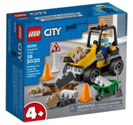 LEGO CITY 60284 CONSTRUCTION Vozidlo na cestné práce 4+