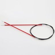 KnitPro Zing kovové kruhové ihlice 2,5 mm; 150 cm