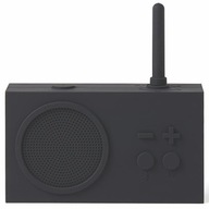 Lexon Tykho 3 Rádio Bluetooth čierny DIZAJN Lexon Tykho 3 Rádio Bluetooth čierny DIZAJN
