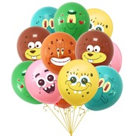 SPONGEBOB latexové balóny Patrick Squidward Plankton narodeninová súprava 12 ks. SPONGEBOB latexové balóny Patrick Squidward Plankton narodeninová súprava 12 ks.