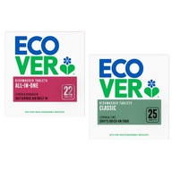 SADA EKOLOGICKÝCH TABLETIEK DO UMÝVAČKY RIADU ECOVER CITRUS 22 KS + 25 KS
