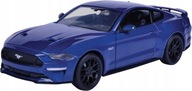 Ford MUSTANG GT 5.0 2018 model 1:24 Motormax 79352 modrý Ford MUSTANG GT 5.0 2018 model 1:24 Motormax 79352 modrý