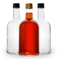 5x sklenená fľaša na whisky, vodka Tadeusz 0,5 5x sklenená fľaša na whisky, vodka Tadeusz 0,5