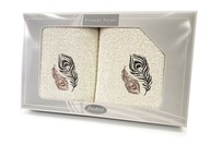 Sada 2 darčekových utierok 50 70 Greno cream w2 Sada 2 darčekových utierok 50 70 Greno cream w2