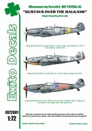 EXITO DECALS ED72001 1:72 Gustavs Over The Balkan
